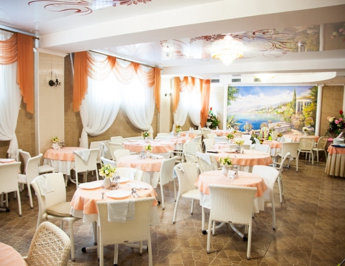 Банкетные залы - Корпоративным гостям - Санаторий «Рябинушка» Анапа