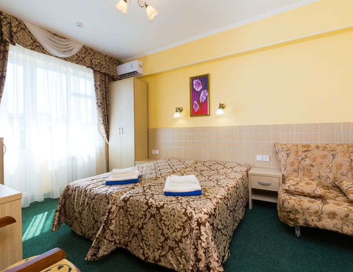 Семейный 4-местный 2-комнатный 2+2 в корпусе - Санаторий «Рябинушка» Анапа