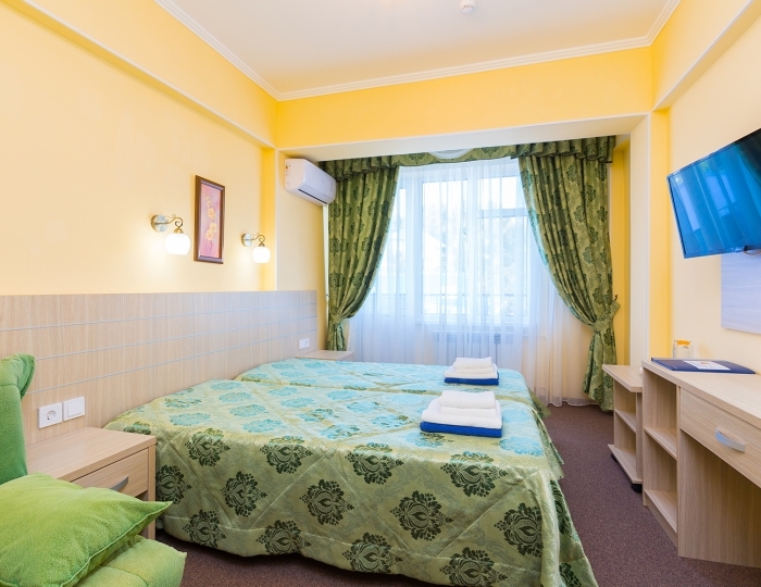 Стандартный 2-местный в корпусе с доп. местом - Санаторий «Рябинушка» Анапа