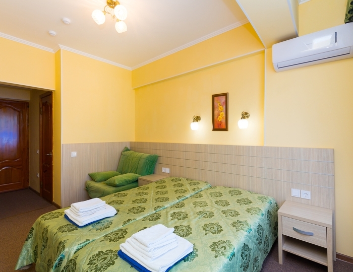 Стандартный 2-местный в корпусе с доп. местом - Санаторий «Рябинушка» Анапа