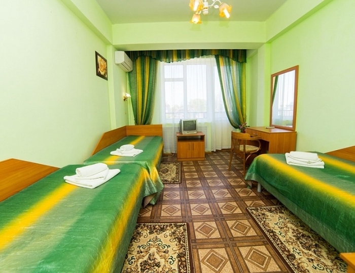 Стандартный 3-местный в корпусе без доп. места - Санаторий «Рябинушка» Анапа